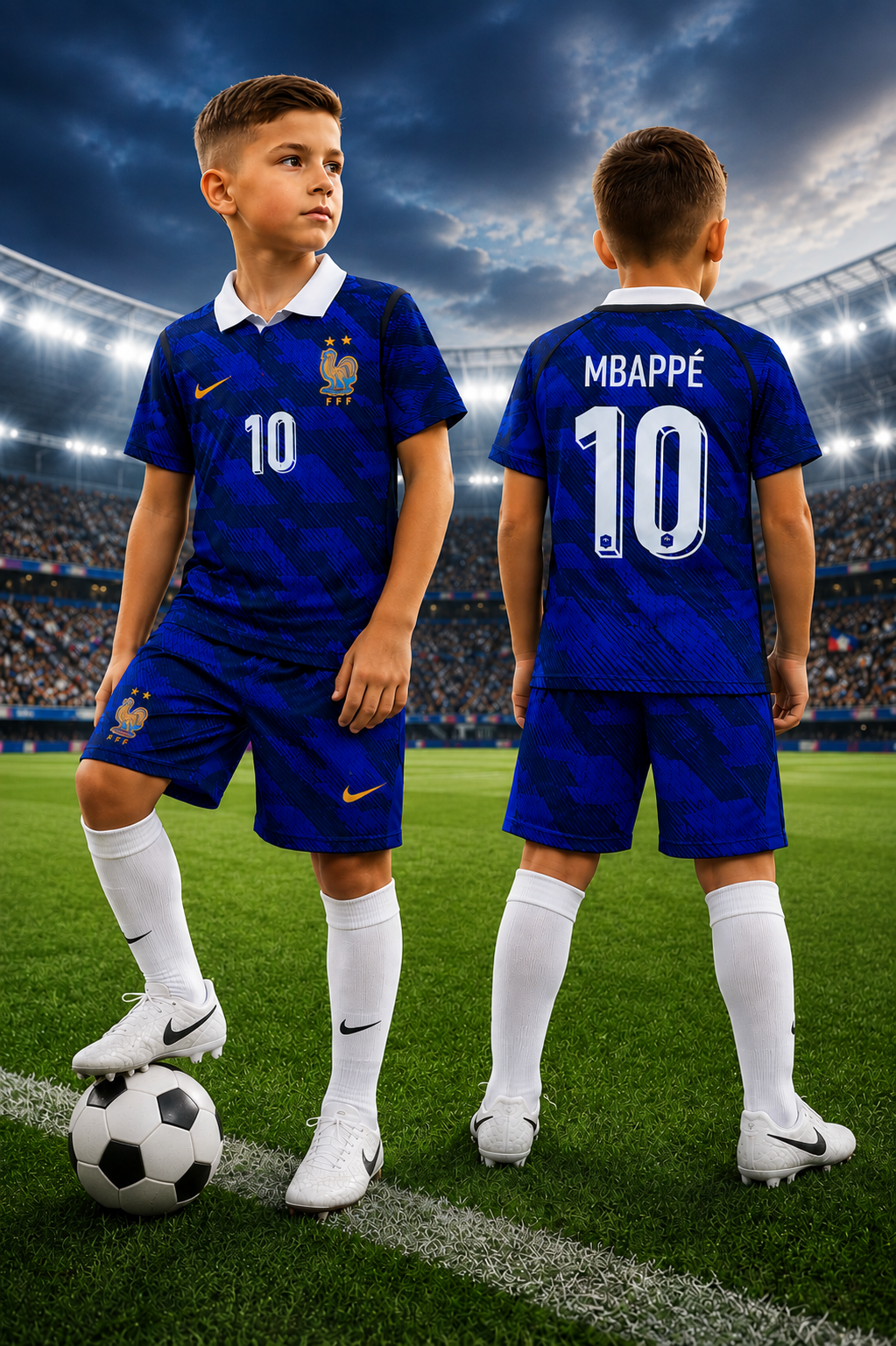 Dečiji dres Mbappe Francuska (komplet dres+šorc)