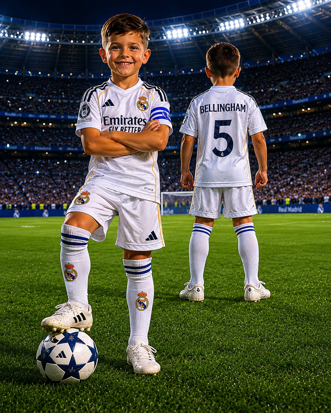 Dečiji dres Belingham Real Madrid (komplet dres+šorc)