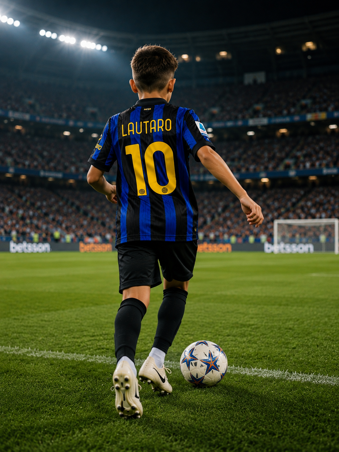 Dečiji fudbalski dres Lautaro Inter(komplet dres +šorc)