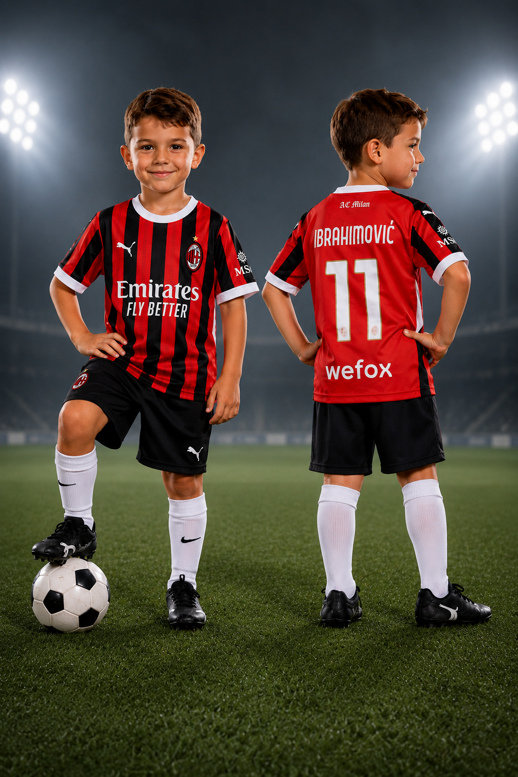 Dečiji dres Ibrahimović Milan(komplet dres +šorc)