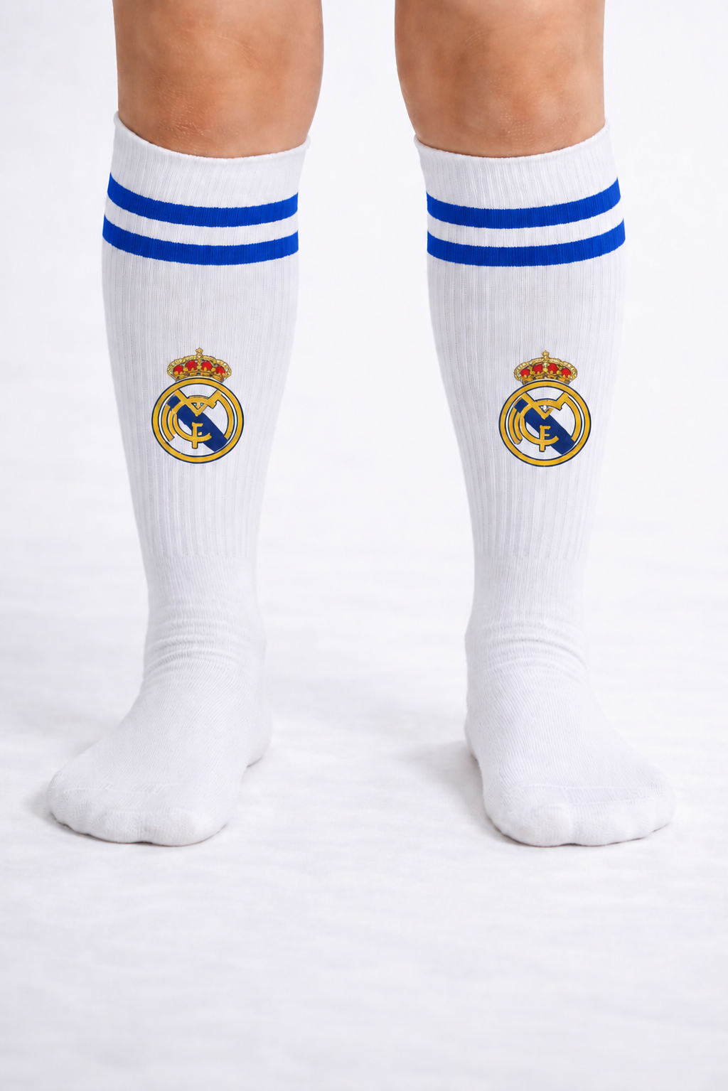 Štucne za decu univerzalne veličine Real Madrid