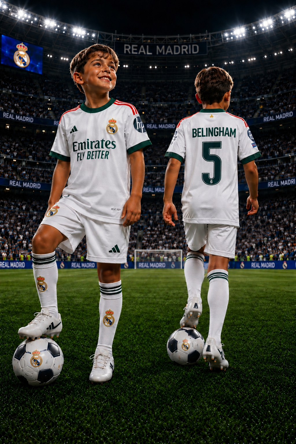 Dečiji dres Belingham Real Madrid (komplet dres +šorc)