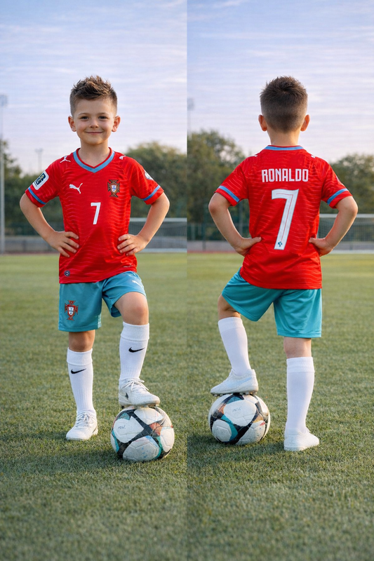 Dečiji dres Ronaldo Portugal(komplet dres+šorc)