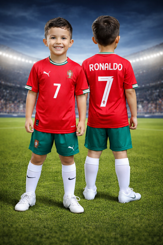 Dečiji dres Ronaldo Portugal(komplet dres+šorc)