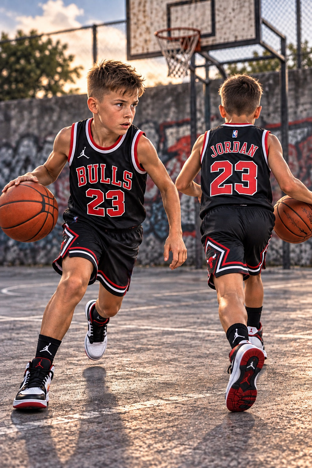 Dečiji košarkaški komplet – Jordan 23 (dres + šorc)