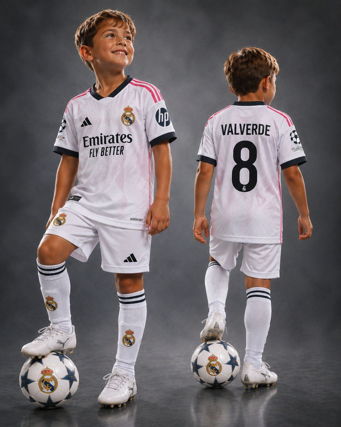 Dečiji fudbalski dres Valverde Real Madrid (komplet dres +šorc)