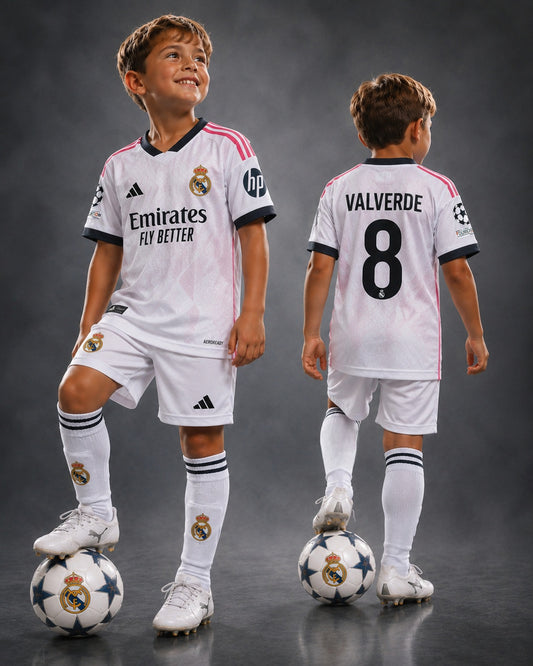 Dečiji fudbalski dres Valverde Real Madrid (komplet dres +šorc)