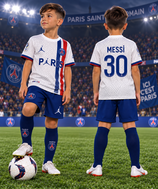 Dečiji fudbalski dres Messi Psg (komplet dres +šorc)