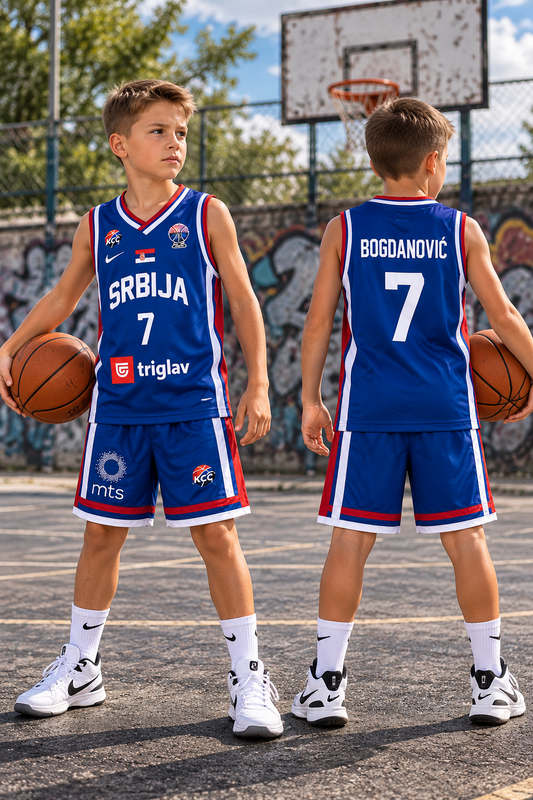 Dečiji košarkaški dres Bogdanović Srbija