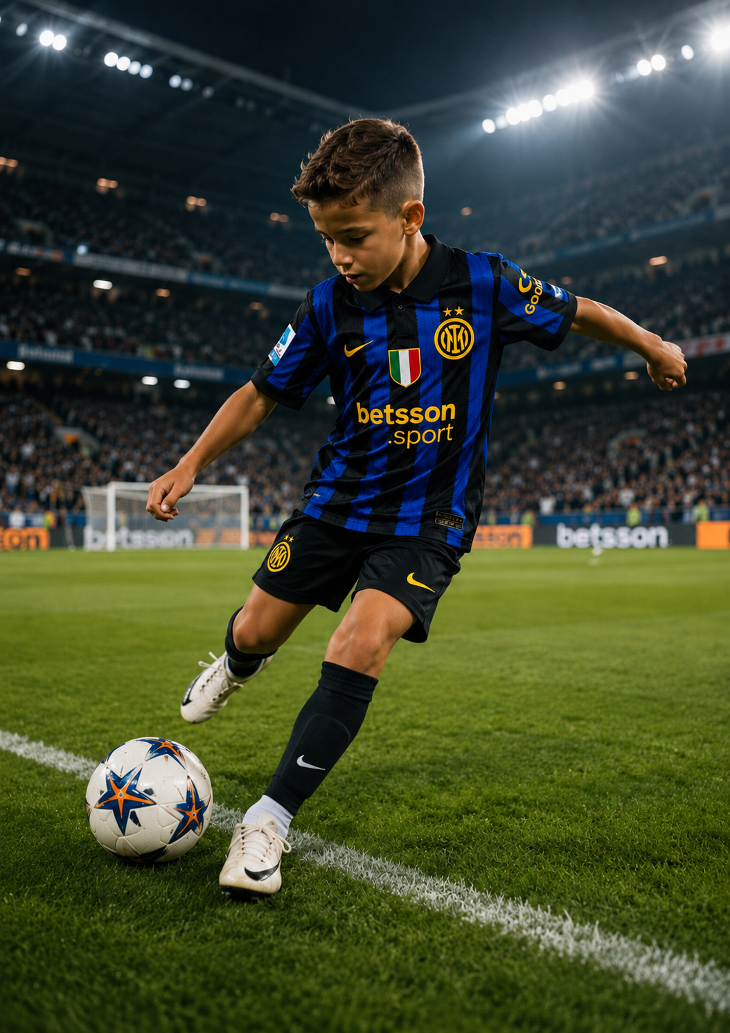 Dečiji fudbalski dres Lautaro Inter(komplet dres +šorc)