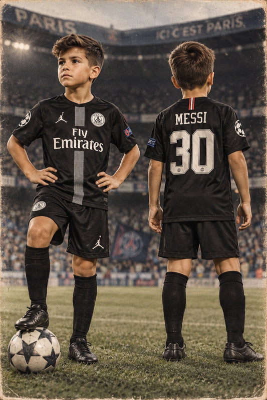 Dečiji fudbalski dres Messi Psg (komplet dres + šorc)