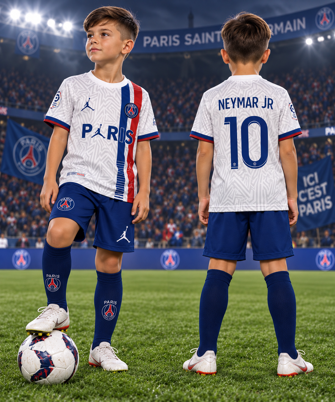 Dečiji fudbalski dres Neymar Psg (komplet dres + šorc)