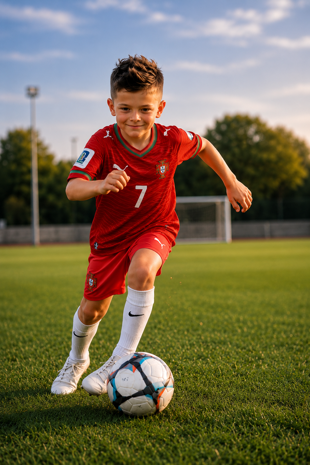 Dečiji dres Ronaldo Portugal(komplet dres+šorc)