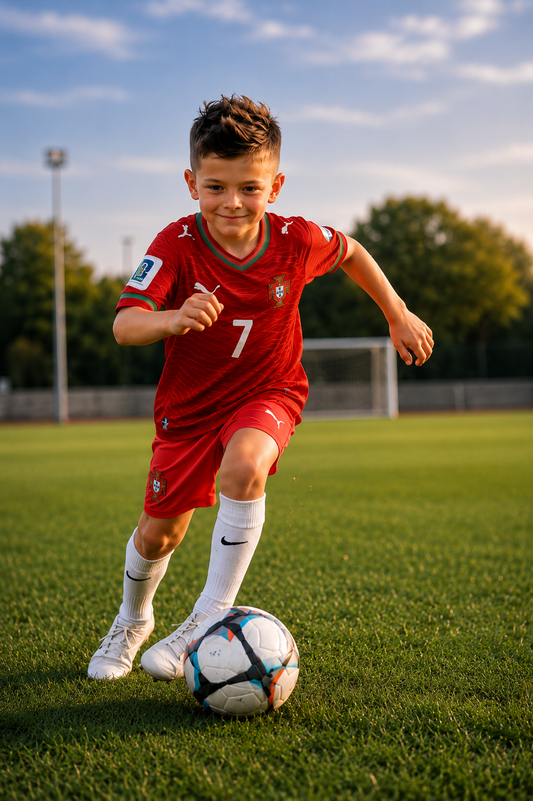 Dečiji dres Ronaldo Portugal(komplet dres+šorc)