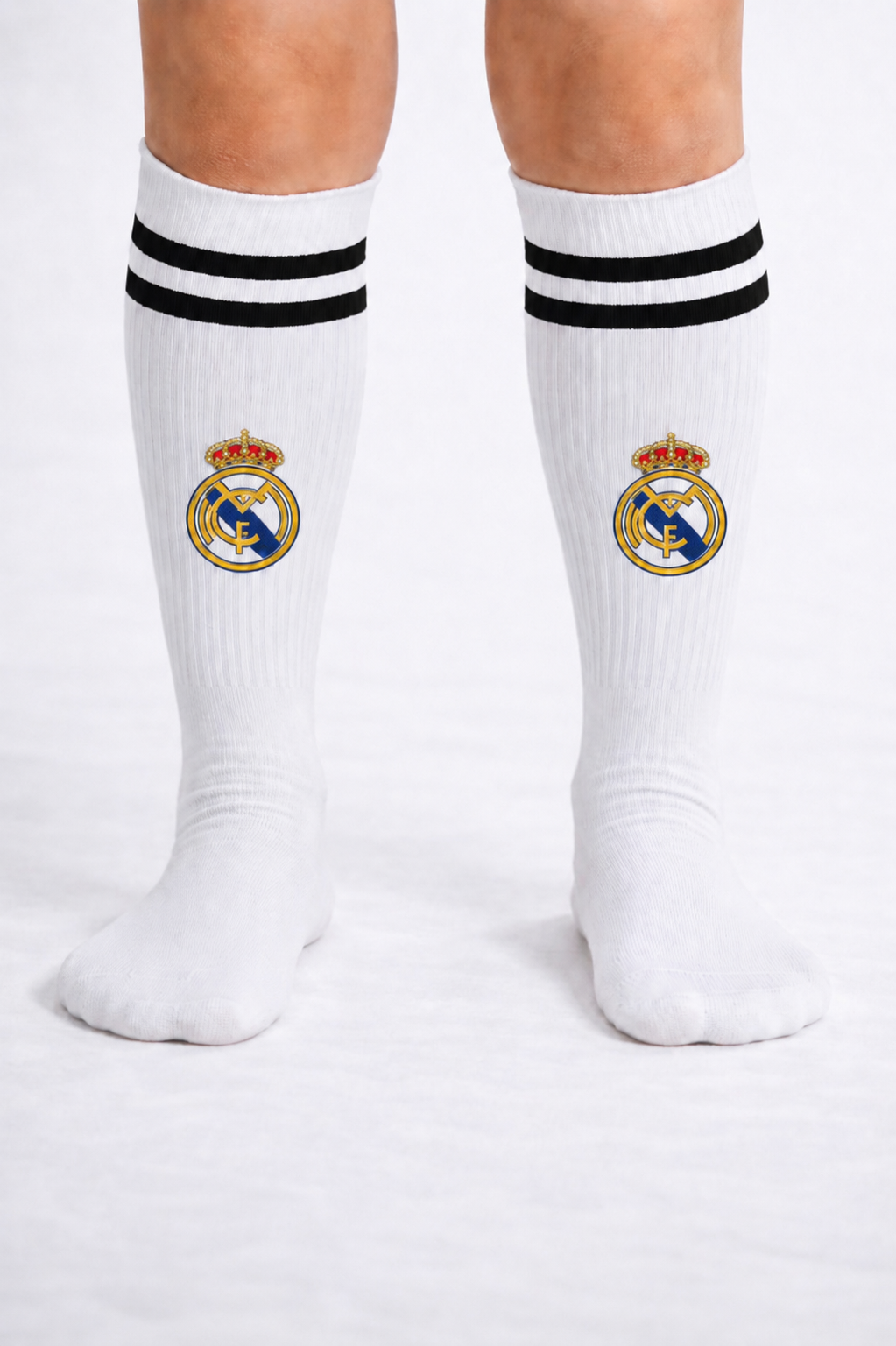 Štucne za decu univerzalne veličine Real Madrid