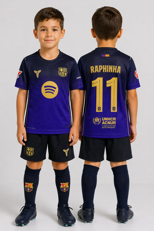 Dečiji dres Raphina Barselona(komplet dres+šorc)