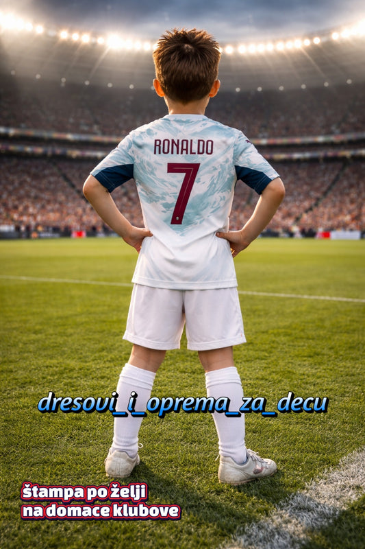 Dečiji dres Ronaldo Portugal(komplet dres+šorc)