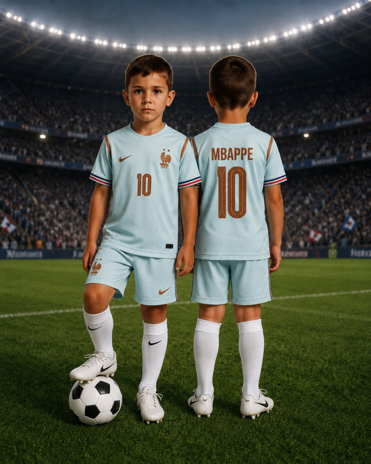 Dečiji dres Mbappe Francuska(komplet dres+šorc)